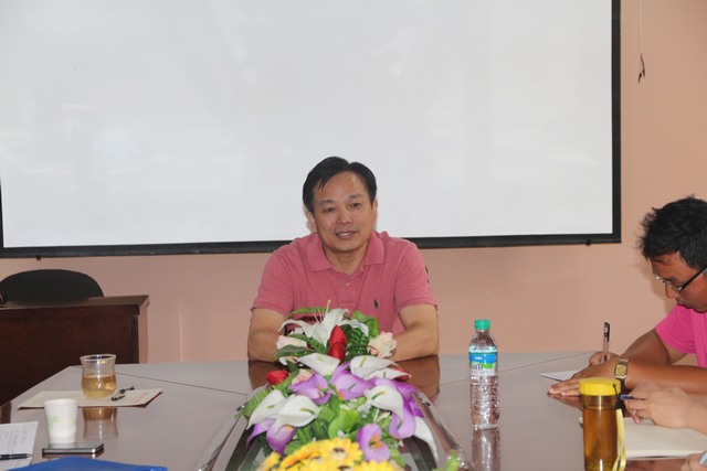 省农业厅唐安来副厅长莅临生态研究文明中心